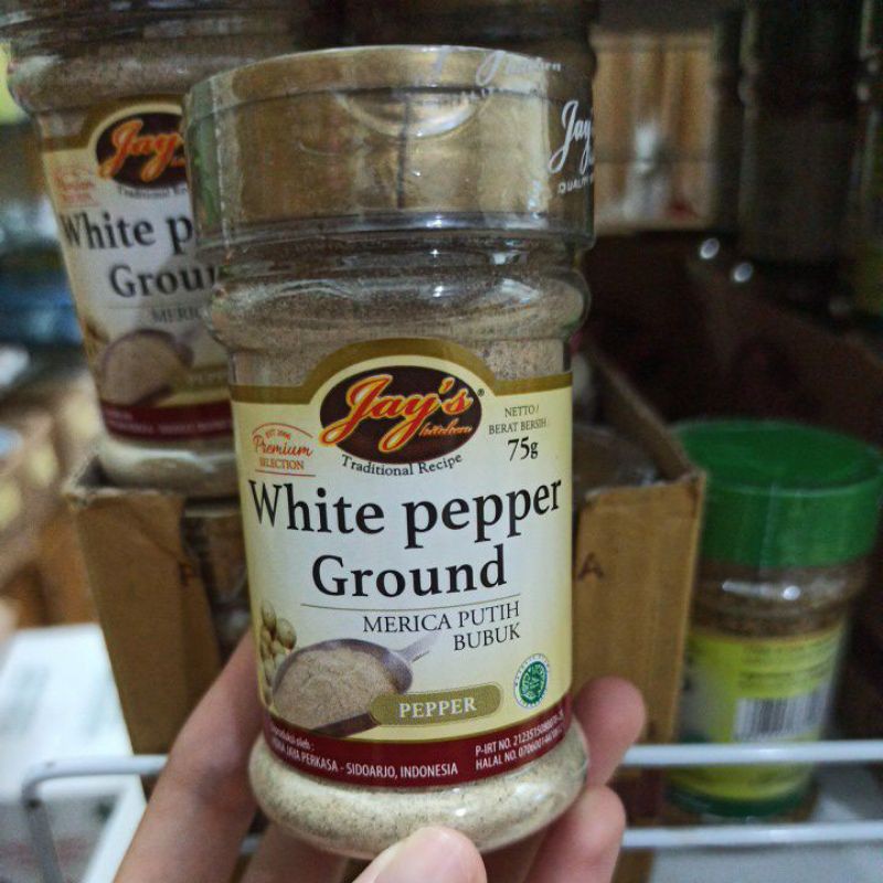 

White Pepper Ground (Merica Putih Bubuk) Jay’s Kitchen