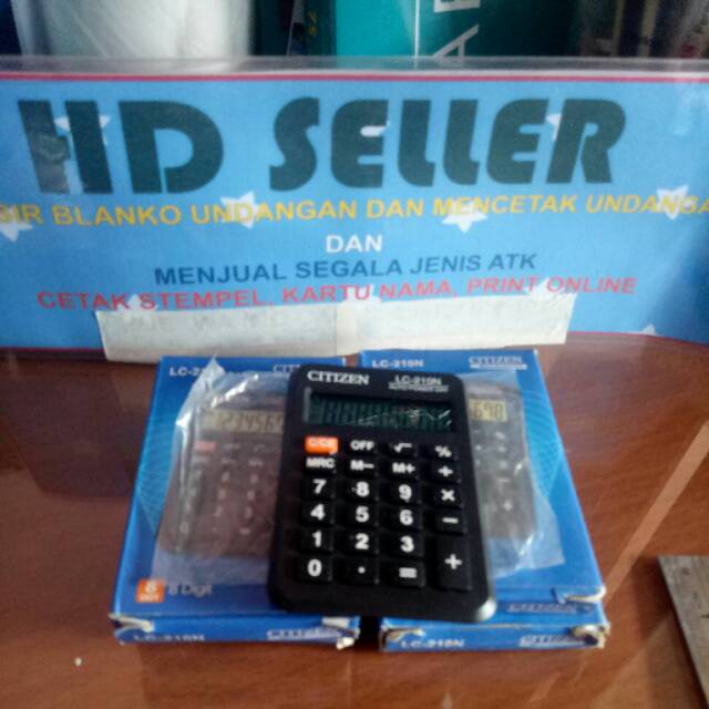 

KALKULATOR CITIZEN LC 210N KECIL