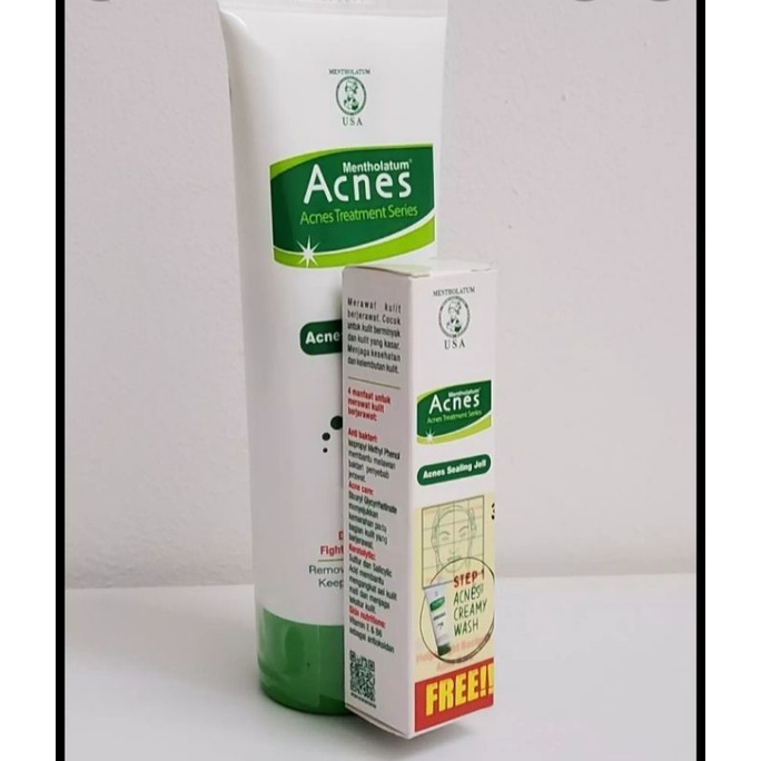 Acnes creamy wash 50gr-100gr all variant (PAKET HEMAT)