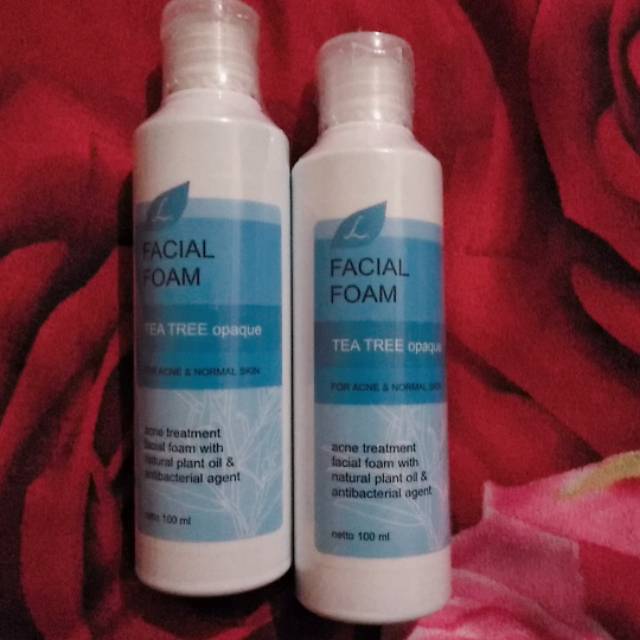 facial foam tea tree larissa