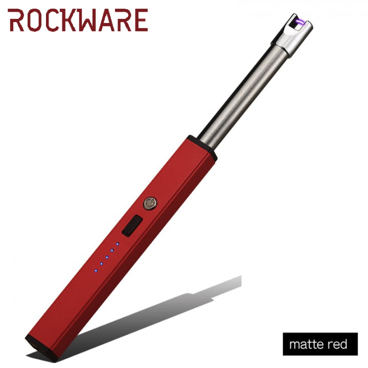 ROCKWARE Electric Kitchen BBQ Arc Flameless Lighter USB Rechargable