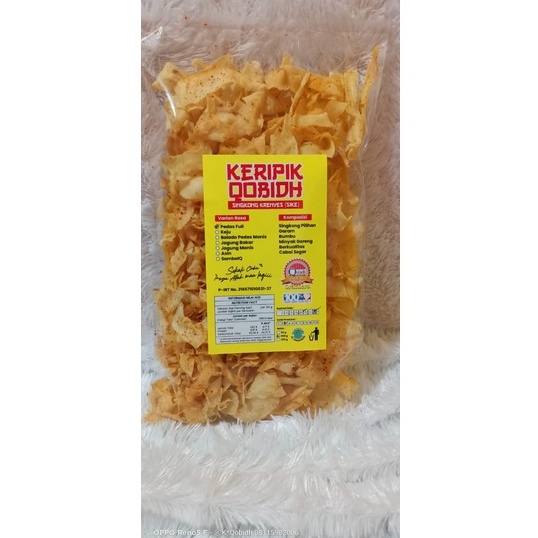 

keripik qobidh singkong krenyes
