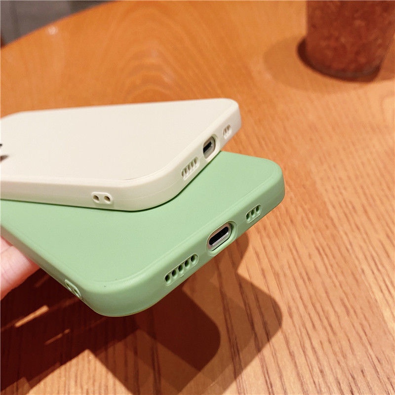 Soft Case Silikon TPU Warna Polos Untuk iPhone 11 Pro X XS Max XR