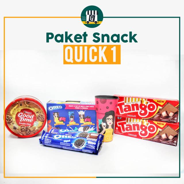 

PAKET SNACK QUICK 1- FREE TUMBLER!
