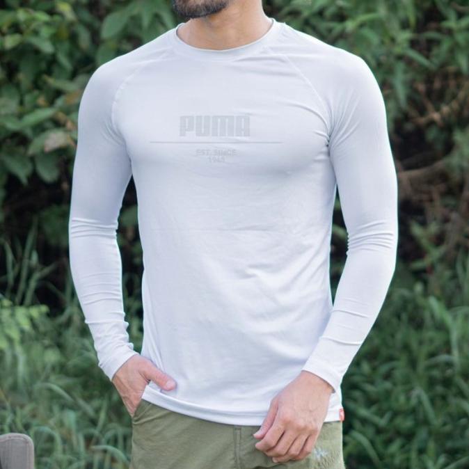 PM Baselayers Golf White Original - Baju Manset Golf Pria Branded