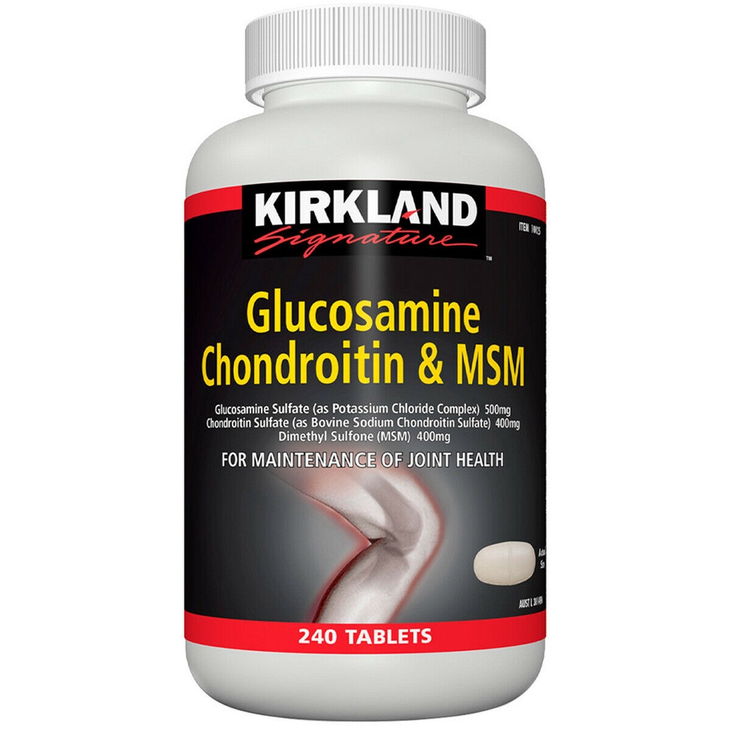 Kirkland glucosamine chondroitin msm