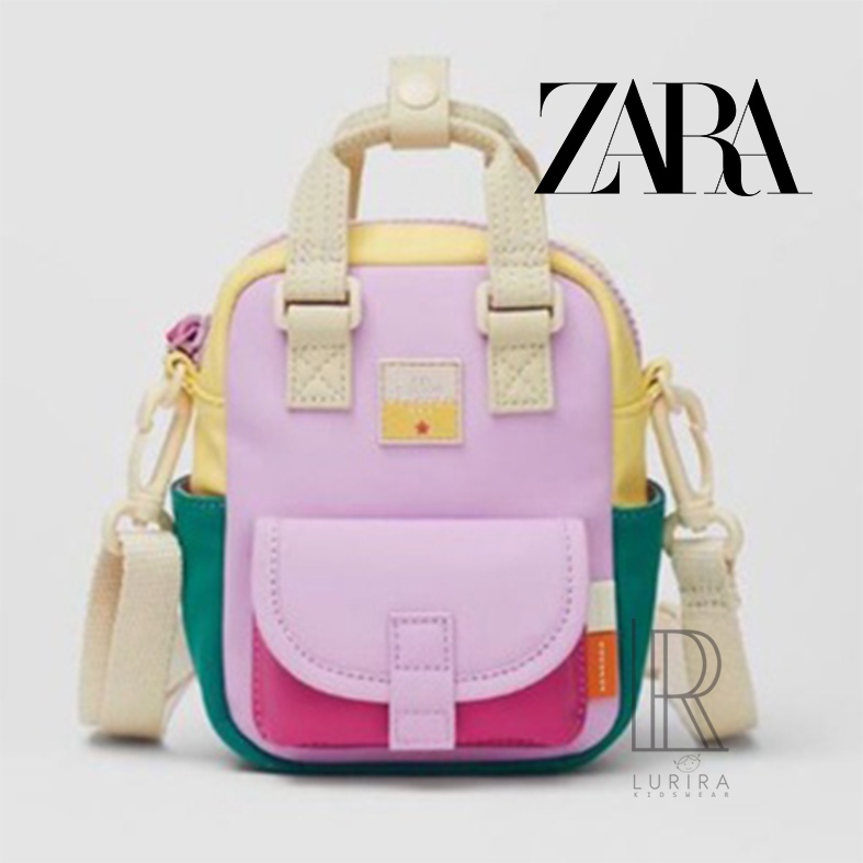 ZARA Slingbag kids warna warni tas selempang anak merk ZARA multicolur