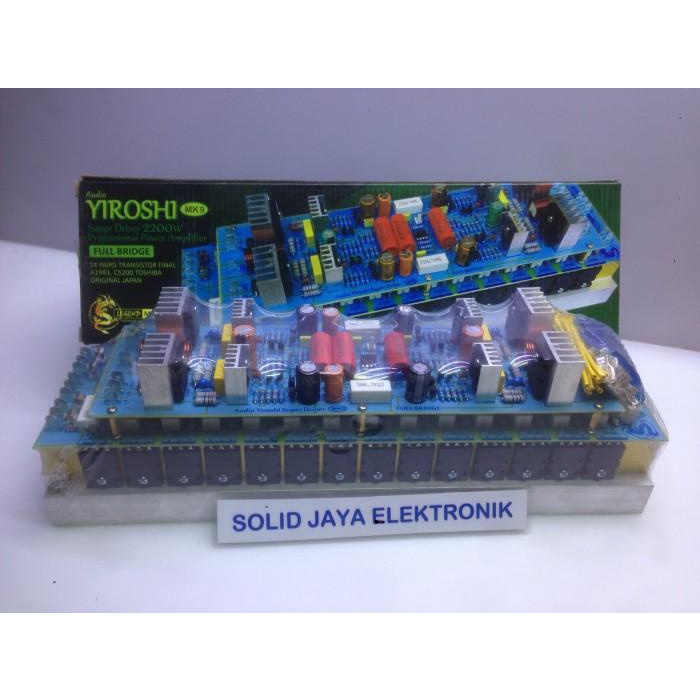 Kit Power Yiroshi Mk 9 Mk9 Mk-9 2200W Plus Tr Final Toshiba Asli