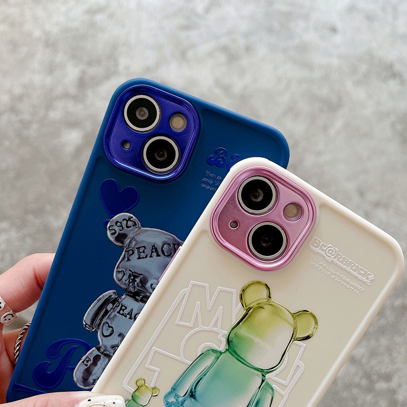 Soft Case Hp Gambar Kartun Beruang Untuk Iphone 13pro / Max / 12 / 11pro Max / X / Xs / Xsmax / 7 / 8plus