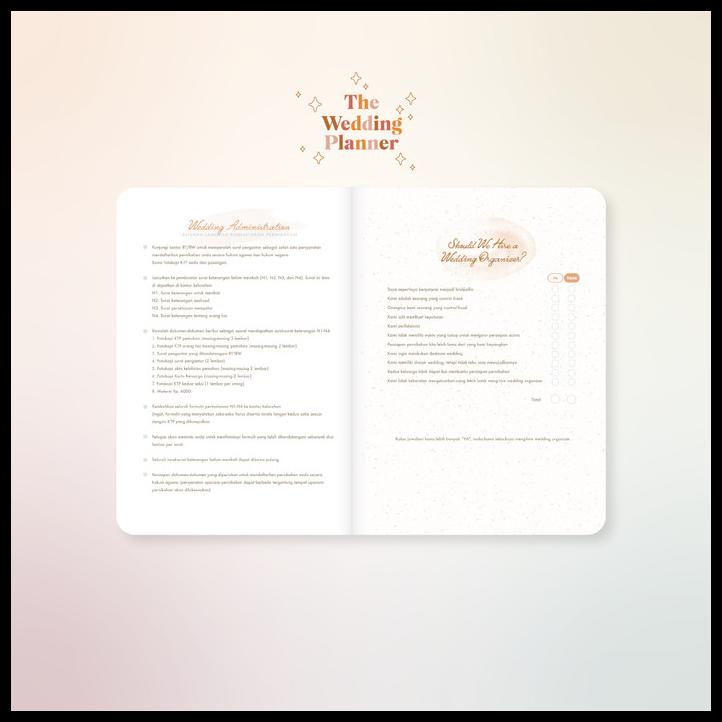 

PROMO THE WEDDING PLANNER BY PAPERIELAB PROMO