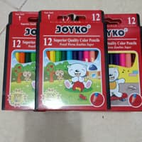 

JOYKO PENSIL WARNA PENDEK 12 WARNA