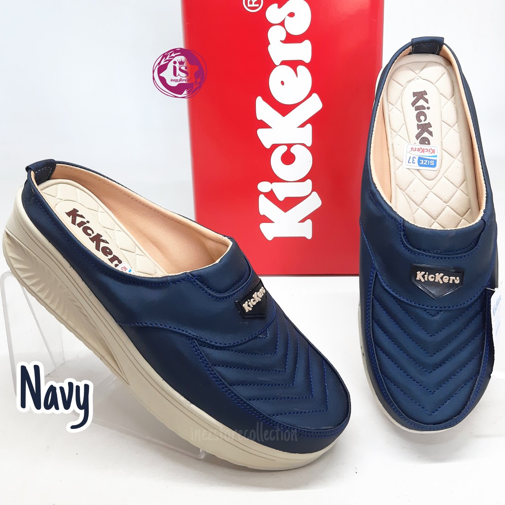 SEPATU WEDGES WANITA KICKERS KODE  SL-V MURAH BERKUALITAS