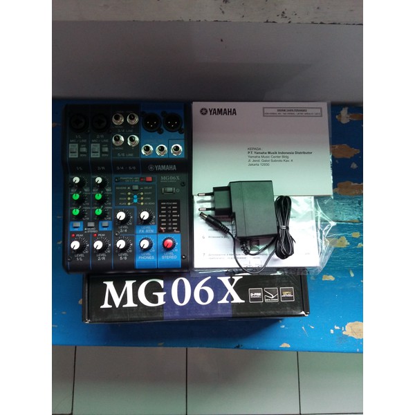 mixer yamaha MG 06 X original yamaha indonesia