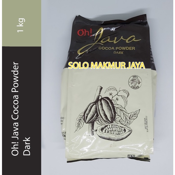 

Siap Kirim Oh Oh! Java Cocoa Powder Bubuk Coklat 1 Kg - Dark