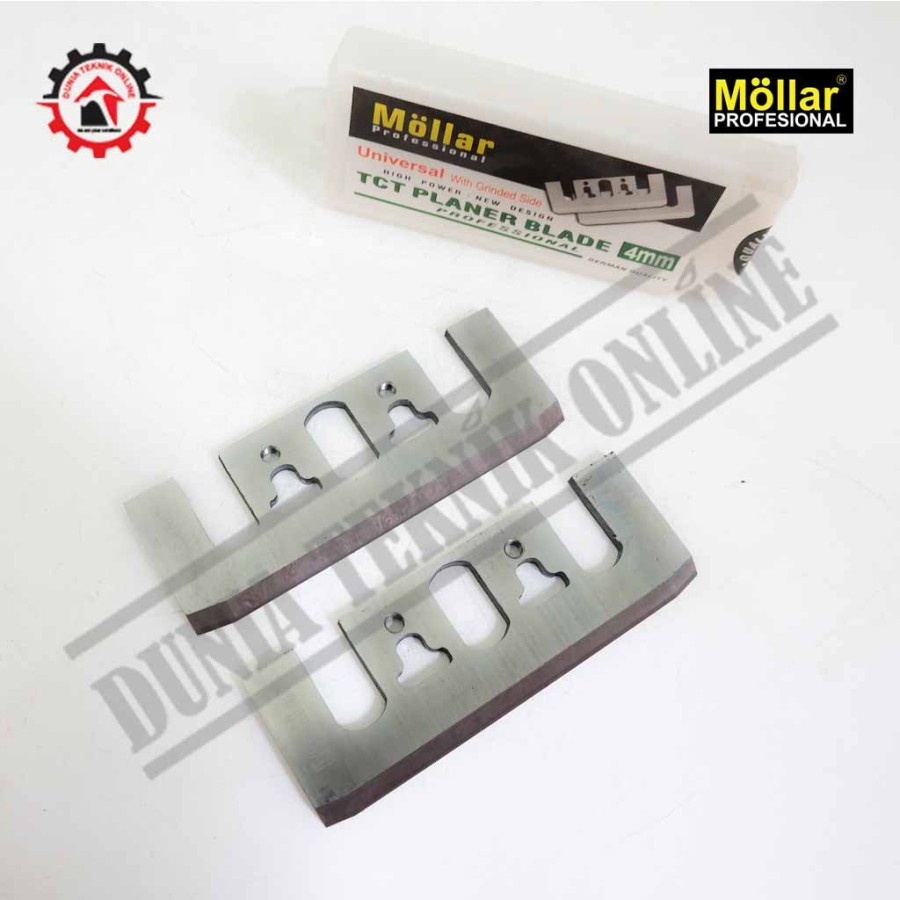 Mata Pisau Planer / Mesin Serut / Ketam Kayu TCT Sugu MOLLAR