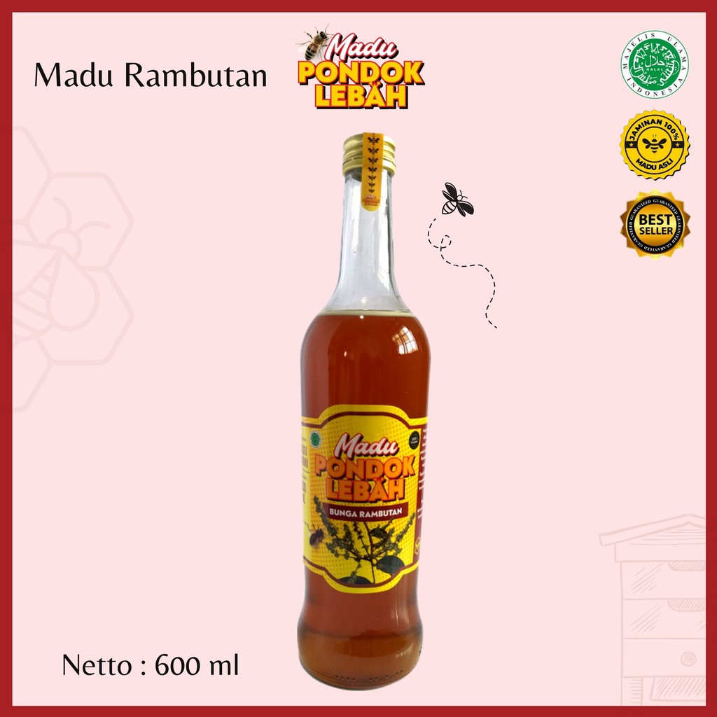 

Madu Rambutan 600ml - Pondok Lebah
