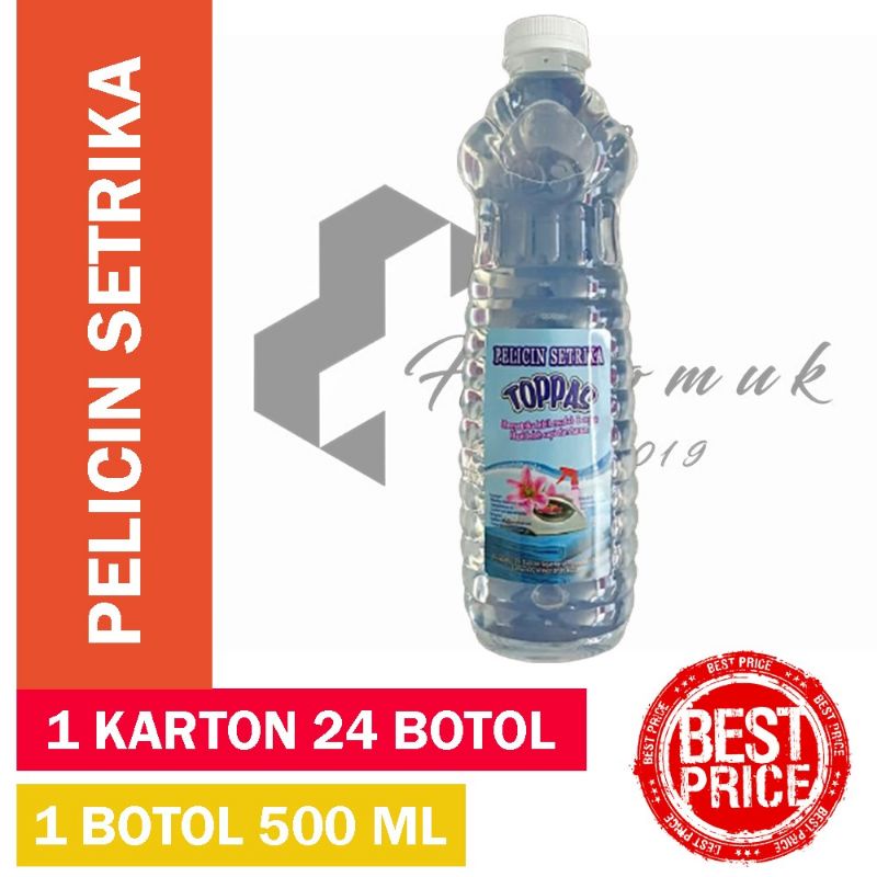 Pelicin Setrika Pewangi Pakaian 500ml TOPPAS