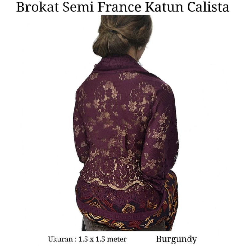 Bahan Kebaya Semi Prancis