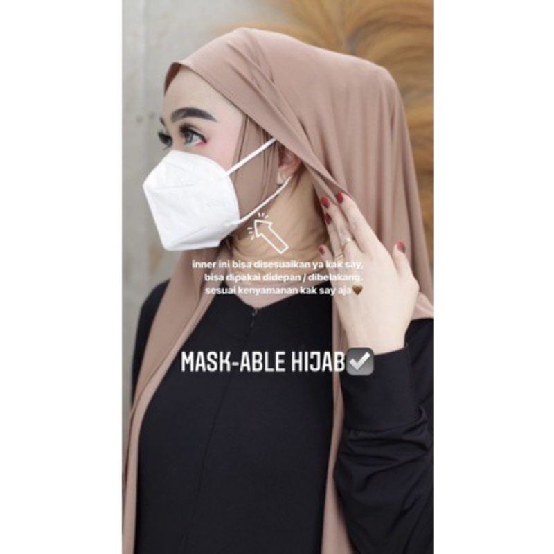 HIJAB PASTAN PASHMINA JERSEY INSTAN ROYAL LUBANG TELINGA EARPHONE TERBARU
