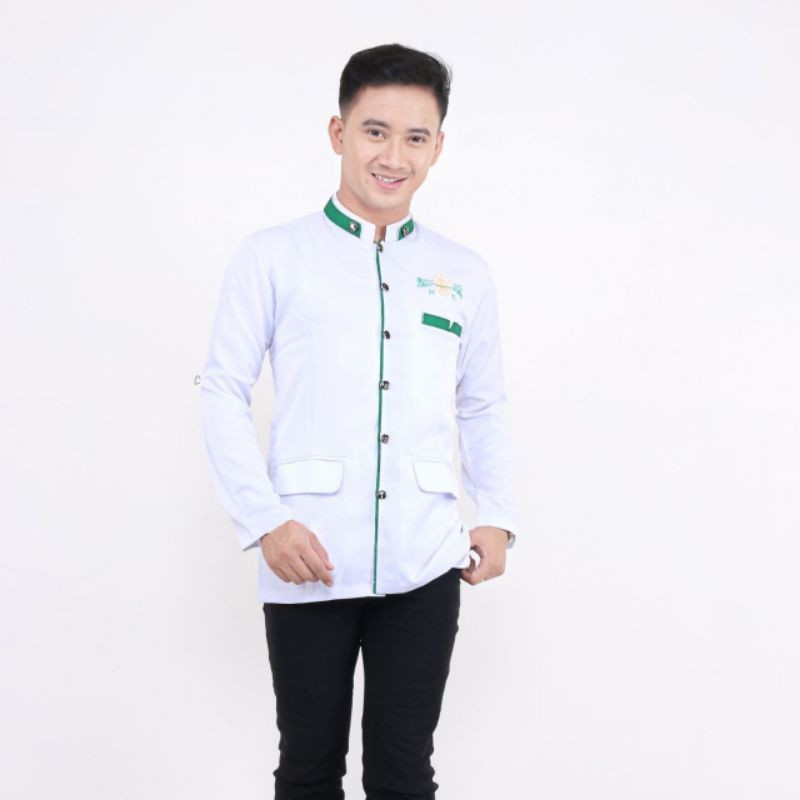 JASKO BORDIR MODERN / JAS KOKO LENGAN PANJANG PRIA COWOK / JASKO TERLARIS DAN TERMURAH / JASKO NU TERLARIS / JASKO BORDIR / JASKO NU MUSLIMAT/ JASKO NU MURAH