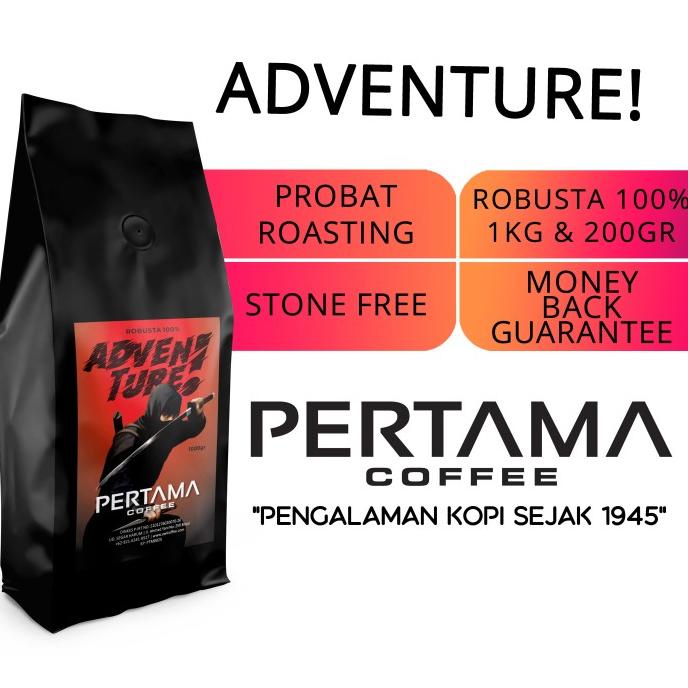 

BAYAR DITEMPAT PERTAMA COFFEE | Kopi ADVENTURE! 1000gr 100% Robusta /KOPI RUBE/KOPI KAPAL API/KOPI SLB/KOPI PEJUANG/KOPI BUBUK