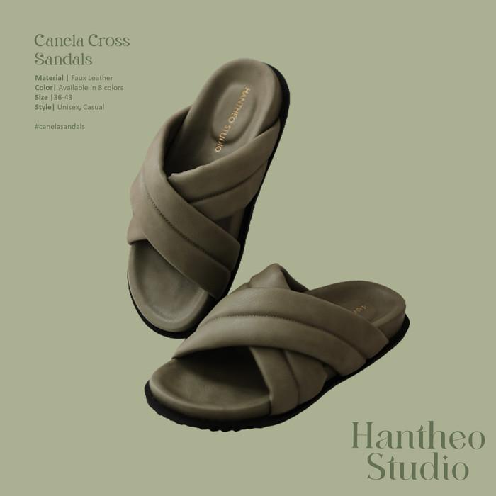 CANELA CROSS SANDALS (PUFFY SANDAL UNISEX)