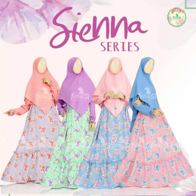 Gamis siena by fenuza (set)