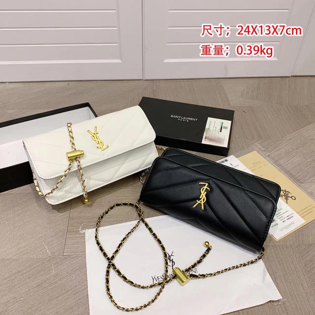 Tas Selampang & Bahu Wanita ys&l Woc Wallet Chain Shoulder Bag