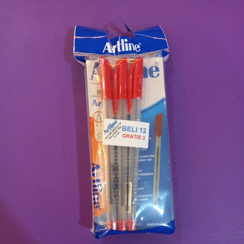 

ARTLINE BALLPOINT EGB-SG2 BLUE/RED 12 pcs