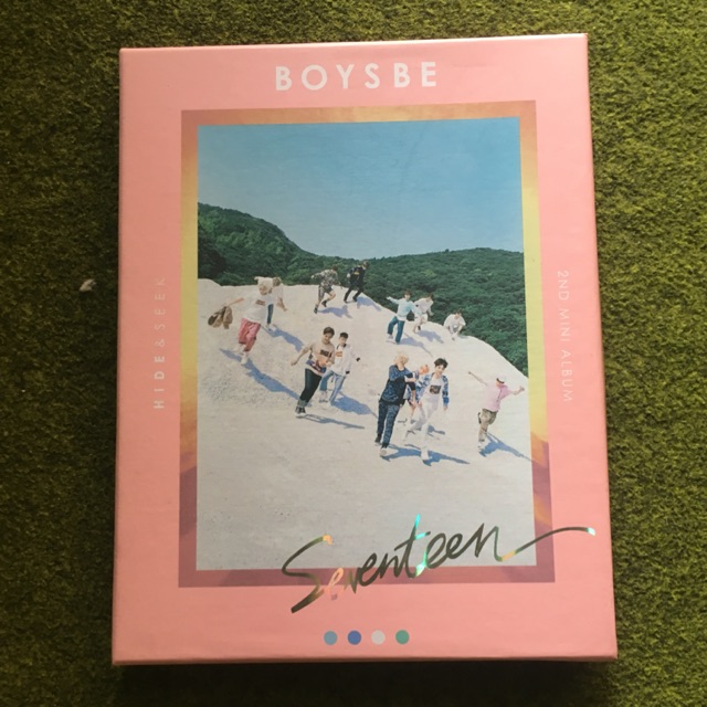 SEVENTEEN - BOYS BE (HIDE VER) WITH DK PHOTOCARD (BOOKED)