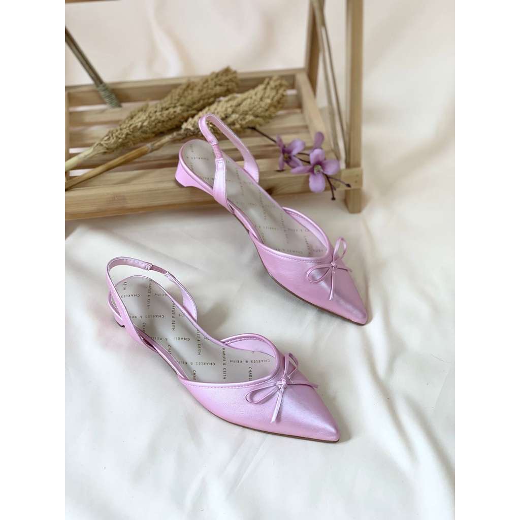 [7.7 Boombastis Sale⚡] - SEPATU WANITA CKS490 CK LEATHER MULES HEELS PREMIUM IMPORT