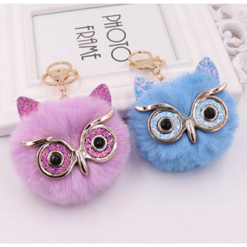 Gantungan Kunci Motor Mobil Impor 18 Cantolan Tas Pengait Kait Kunci Burung Hantu Lucu