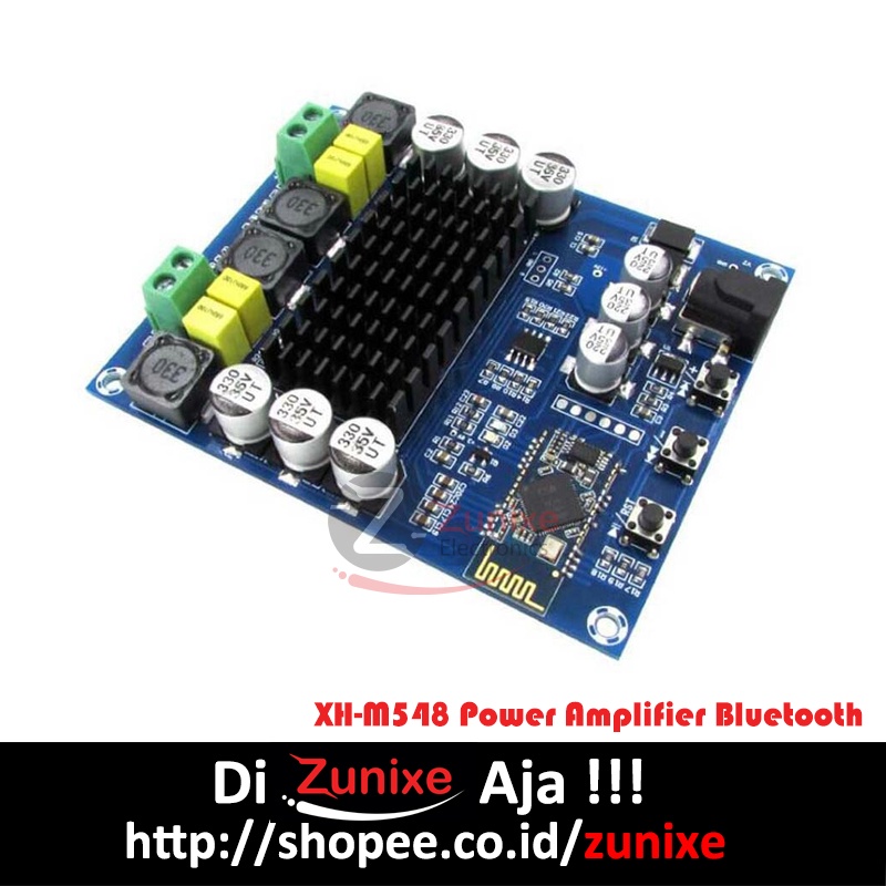 Power Amplifier Board TPA3116D2 XH-M548 Bluetooth