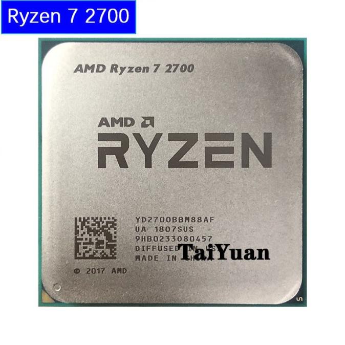 Terbaru. AMD Ryzen 7 2700 R7 2700 3.2 GHz Eight-Core