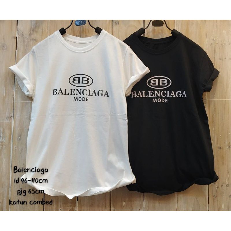 kaos dewasa wanita allsize Bal*nciag*
