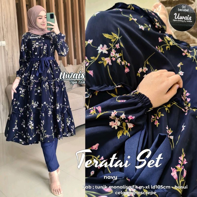 Tunik Teratai set by Uwais