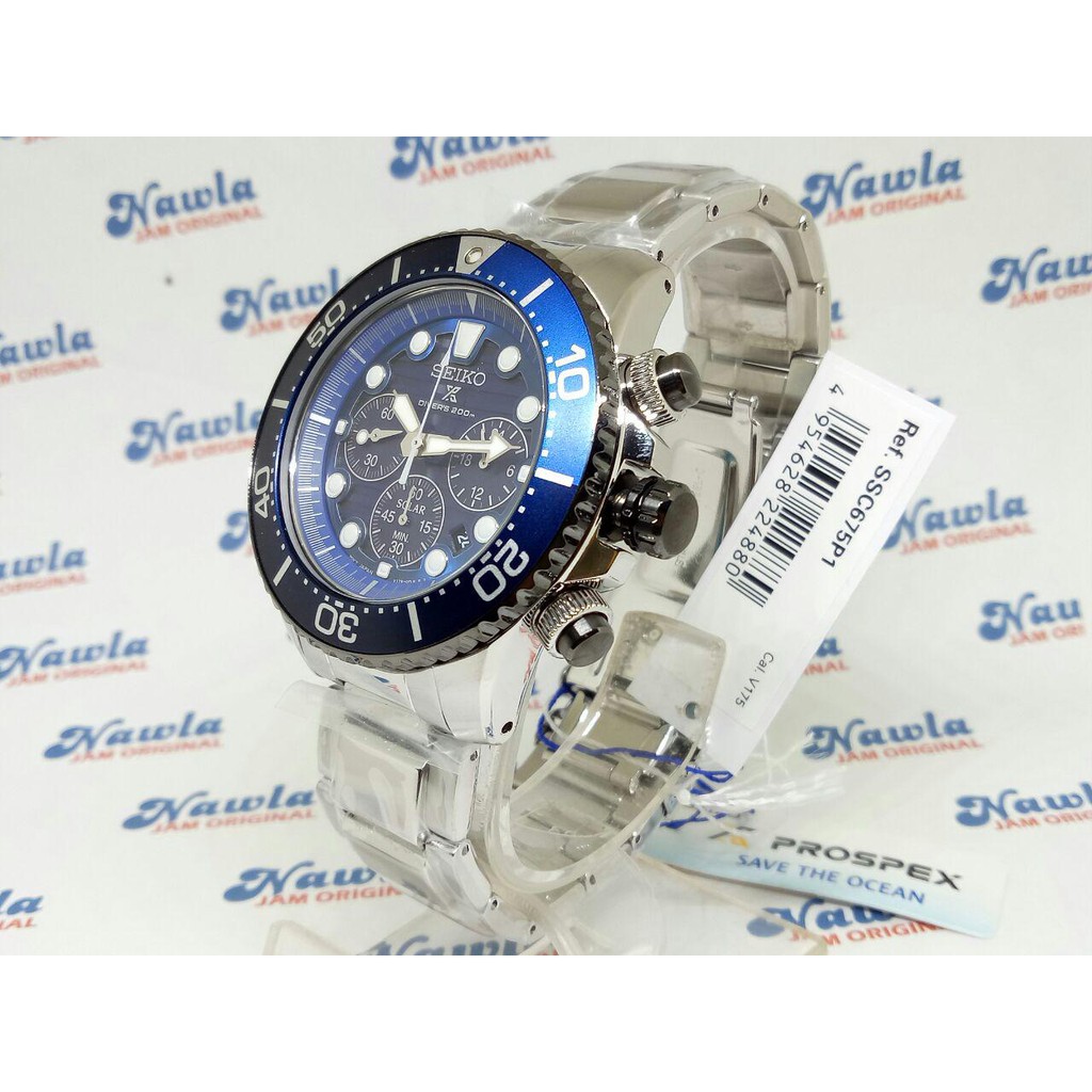 Seiko Prospex SSC675P1 Save The Ocean - Jam Tangan Pria SSC675