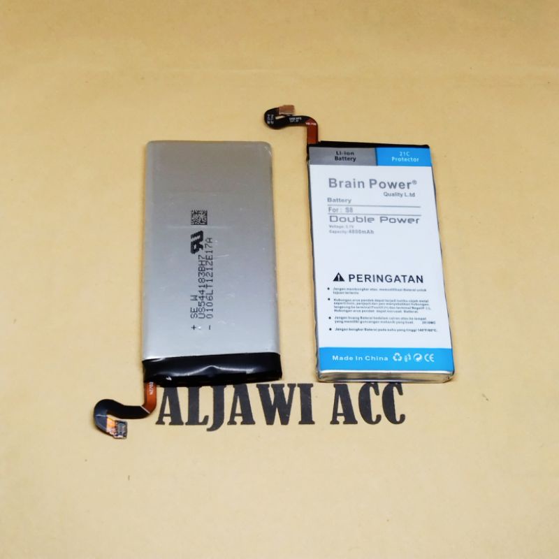 Baterai Batre Battery Samsung Galaxy S8 / Galaxy Note 8 G950 Double Power Battery