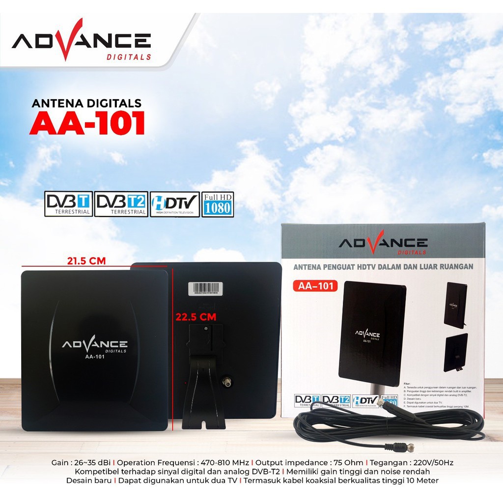 Antena TV Digital AA-101 Advance