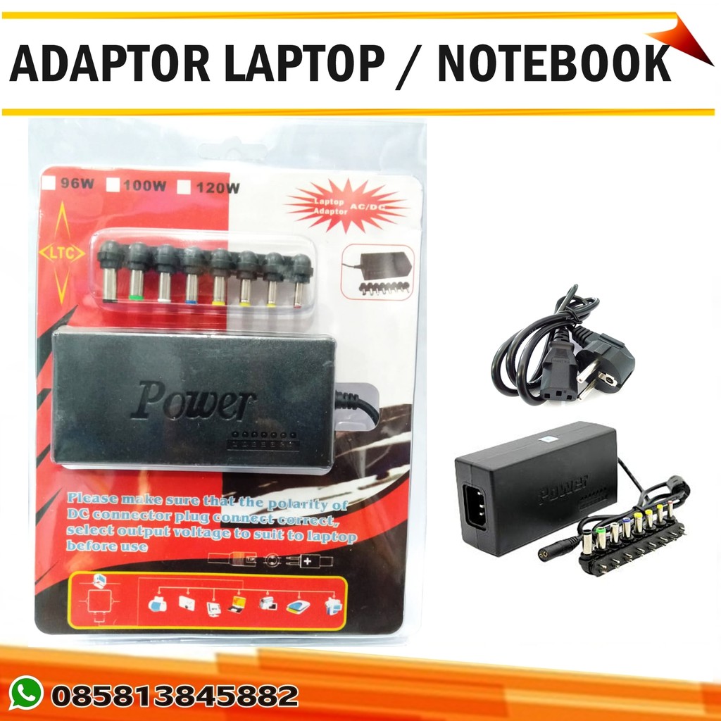 Adaptor Universal laptop notebook charger universal 96w