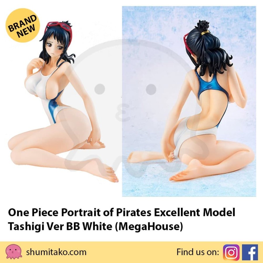 One Piece Portrait of Pirates POP Excellent Tashigi BB White Megahouse