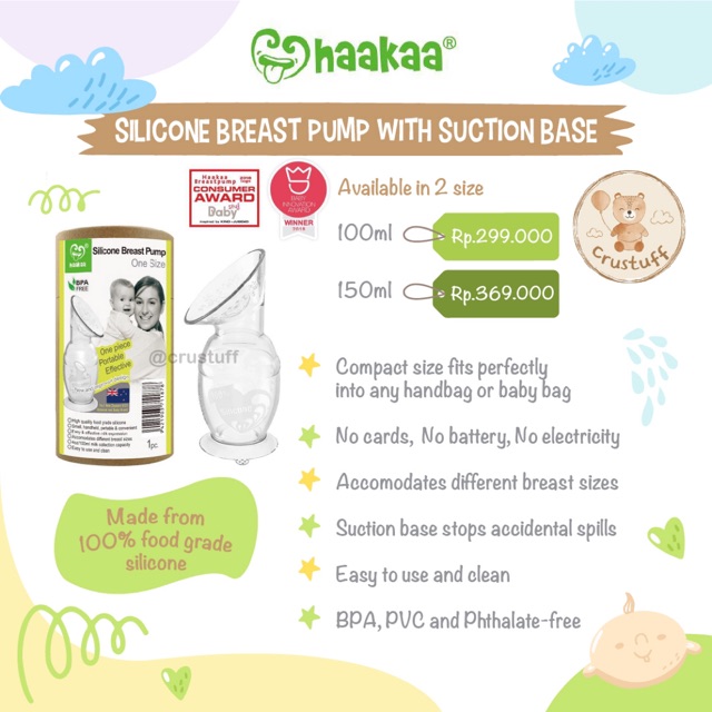 Haakaa Silicone Breast Pump