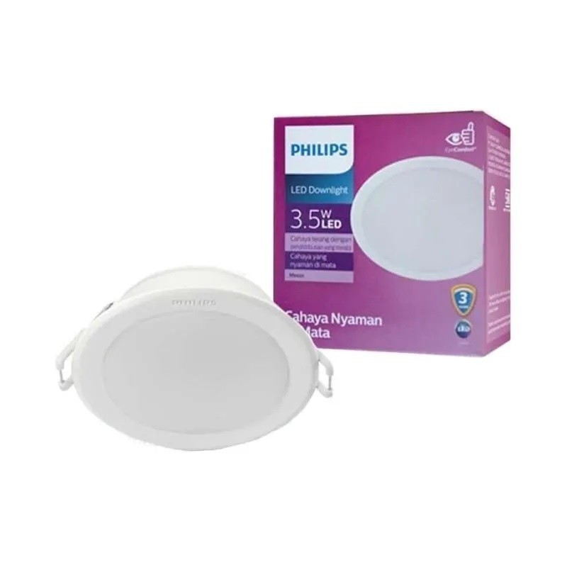 Lampu Downlight LED Philips Meson 3,5W Kuning