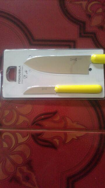 Paling Laku Ikea Fordubbla Set 2 Bilah Pisau Dapur Sangat Tajam Hitam