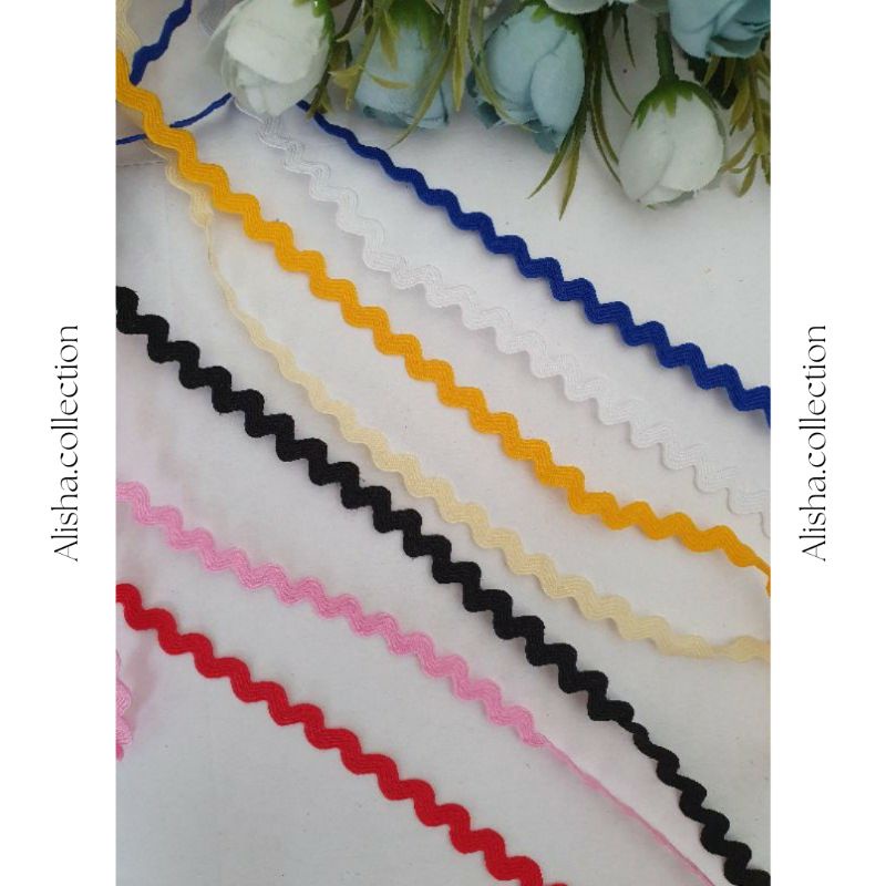 Renda Zig Zag Renda Biku Biku