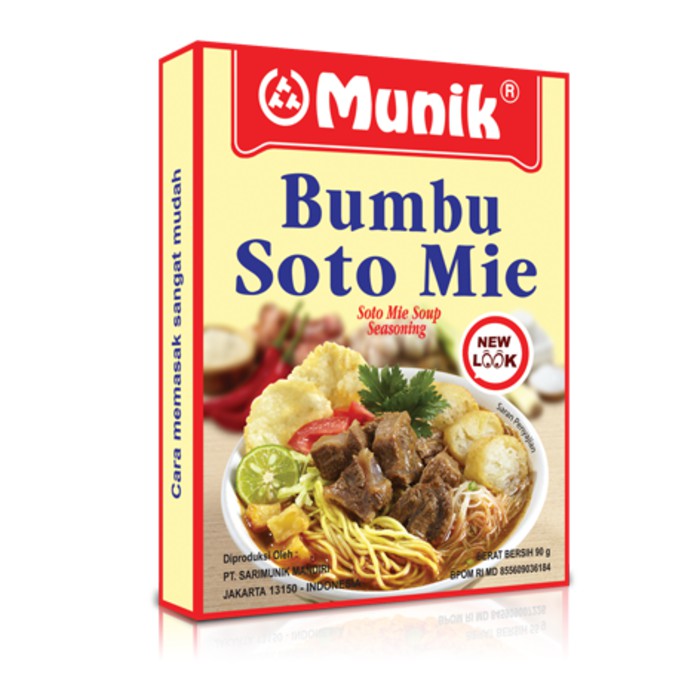 

Bumbu Munik Soto Mie 90 Gram