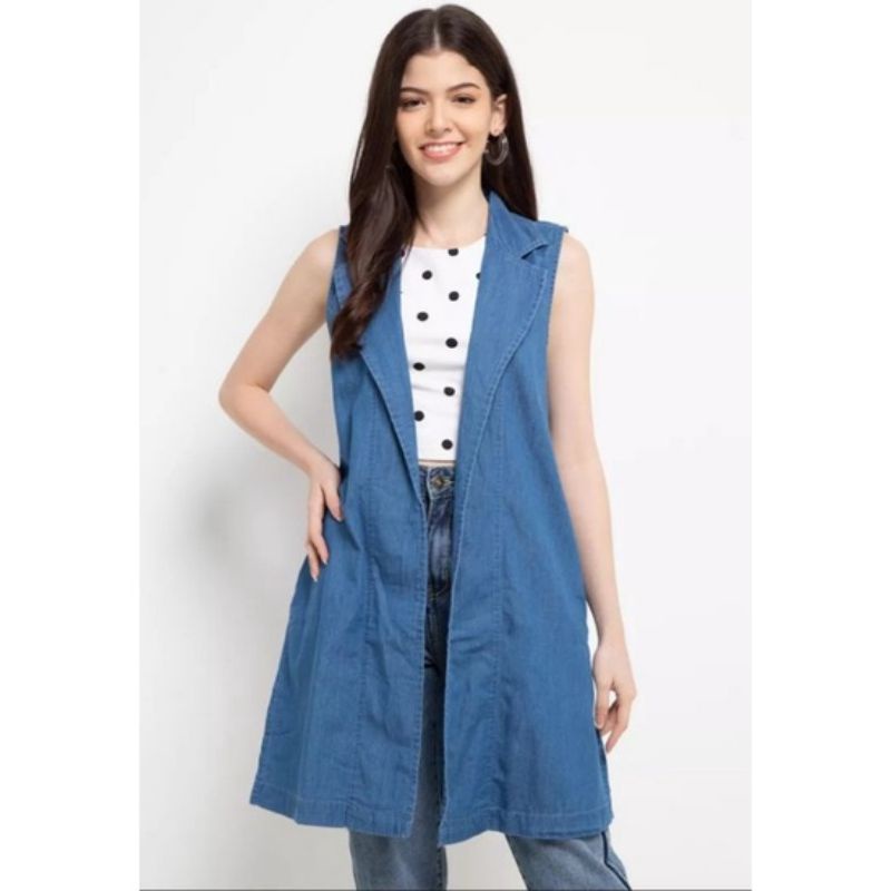 GEELA - Calla Vest - Luaran Wanita/ Rompi geela size M