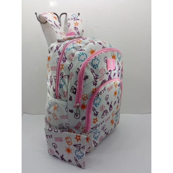 Tas Ransel Gaul Sekolah Gadis 15 inch