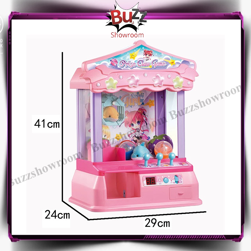 Candy Catcher Claw Machine Mainan Mesin Capit Boneka graber grib doll