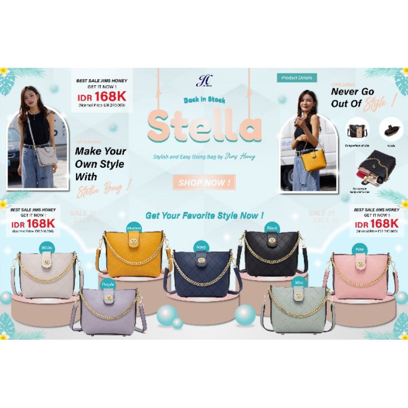 JIMS HONEY STELLA BAG